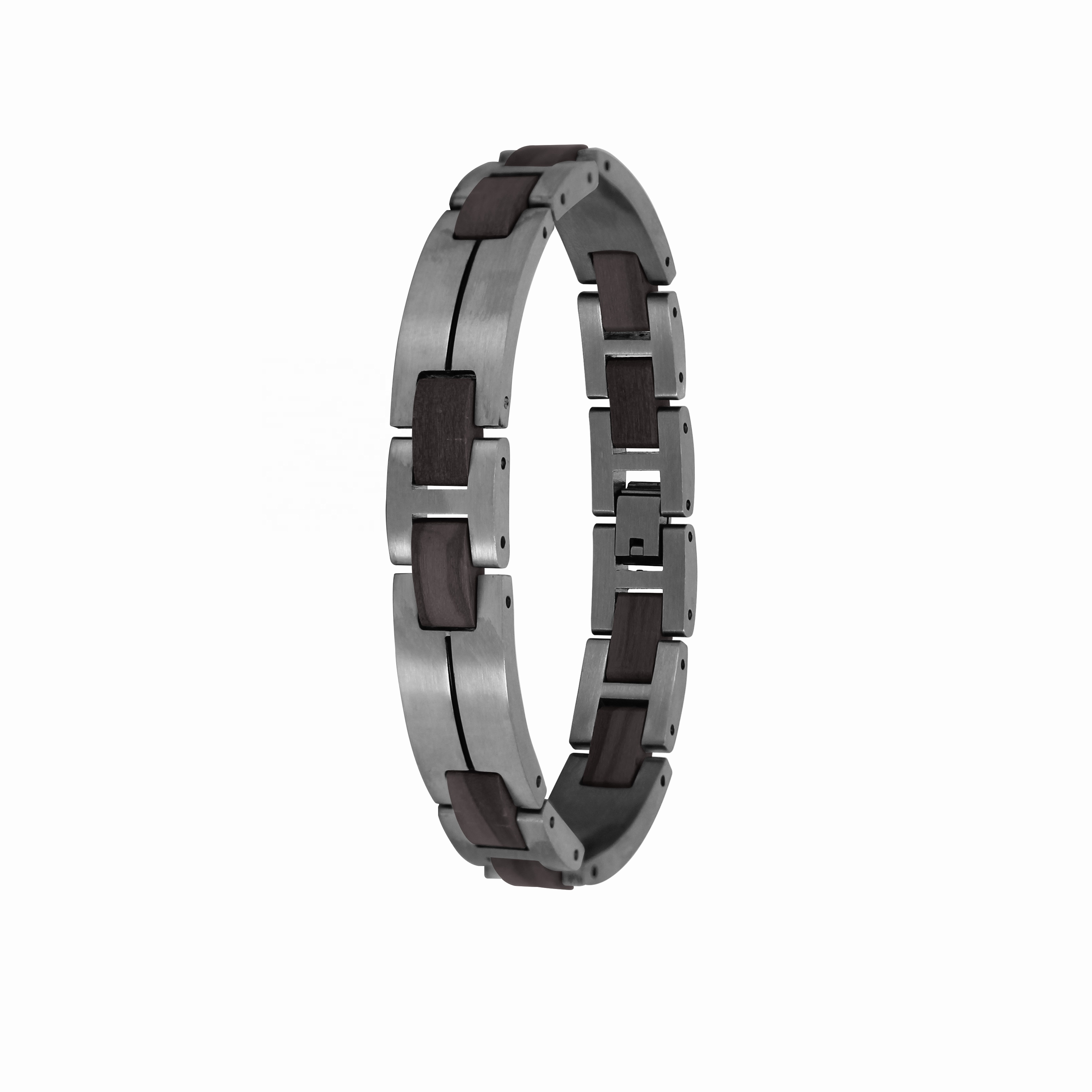 Silver black wood