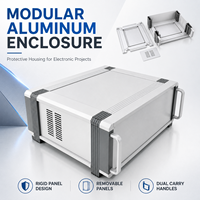 Boîtier de contrôle en alliage d'aluminium à installation facile pour instruments médicaux, protection IP54, boîte de jonction électrique pour instruments électroniques