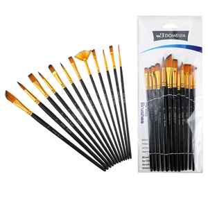 Professional Artist <b>Paint</b> Brush <b>Set</b> of 12 Friendly Artist Brush <b>Set</b> Factory Supply Popular Artist Painting Brushes - Product Image 4