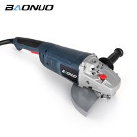 Meuleuse d'angle professionnelle industrielle 2400W 9 pouces, machine de découpe et de meulage électrique robuste 230mm, alliage d'aluminium, métal