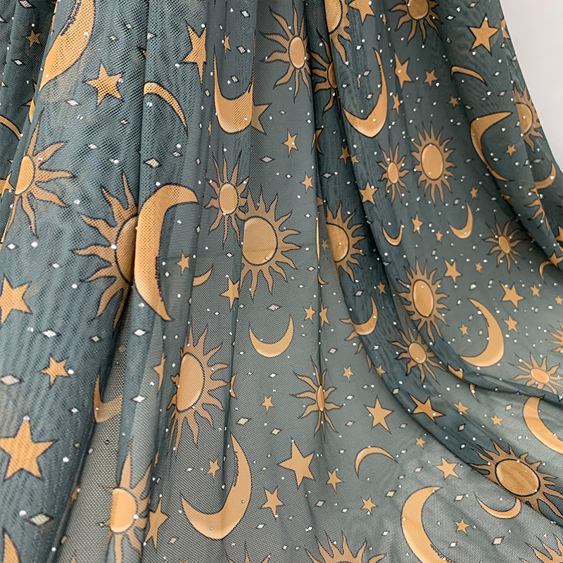 20D Nylon Spandex Sheer Mesh Fabric
