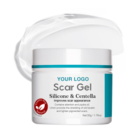 Gel cicatrisant en silicone de qualité médicale, invisible, naturel, sain, lissant, adoucissant, réparateur rapide, atténuant les taches, marque privée