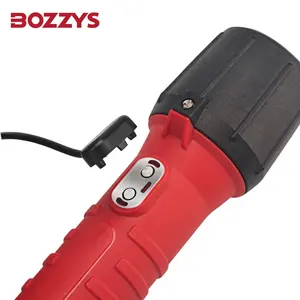 Bozzys xách tay 3W Công nghiệp LED <span class=keywords><strong>Torch</strong></span> mới có thể sạc lại đèn pin với nhựa không thấm nước cung cấp điện cơ thể bao gồm - Product Image 1