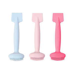 Cepillo de Limpieza Facial de Silicona 2 en 1, Aplicador de Mascarillas Faciales, Cepillo Exfoliante Facial para Masajes - Product Image 4