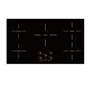 Kitchen Appliance 240V 9200W Five Burner Induction Cooktop Hob Standard China Wholesale Electric Stove