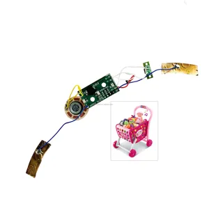 KY customized toys shopping trolley circuit board music toy pcba board manufacturer cob electron board supplier