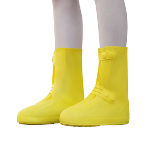 Couvre-chaussures de vélo de route et de montagne de haute qualité, couvre-chaussures de cyclisme en plastique et caoutchouc imperméable à l'eau - Product Image 1