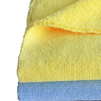 Vente chaude chiffons de nettoyage en microfibre serviette en microfibre de haute qualité 40x40cm serviette de nettoyage pour le lavage de voiture