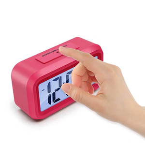 Hot Selling Fast Delivery <strong>LCD</strong> Back Light <strong>Clock</strong> Digital Desk &amp; Table <strong>Alarm</strong> <strong>Clock</strong> for Bedroom - Product Image 5