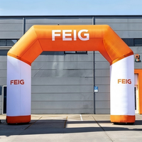 Arco Inflable Personalizado, Impermeable, para Carreras, Eventos Deportivos al Aire Libre, Hermético, Estable, Publicitario