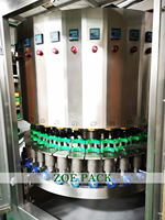 Machine de remplissage automatique de bouteilles de yaourt liquide aseptique de petite taille, équipement de transformation laitière