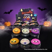 Jouet anti-stress en forme de fantôme scintillant à récupération lente pour Halloween, modèle CH-8136, autres matériaux, emballage en boîte, pour les 15-60 ans