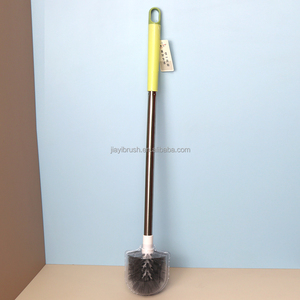 Brosse de nettoyage de toilettes JY6202 écologique 128g bleue pour rebords de cuvettes, <span class=keywords><strong>balai</strong></span> de sol rigide amovible pour intérieur avec manche en PP, portatif - Product Image 4