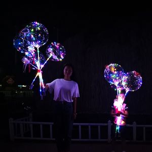 12-дюймовые недорогие Мультяшные прозрачные гелиевые разноцветные воздушные шары bobo globo с блестками - Product Image 2