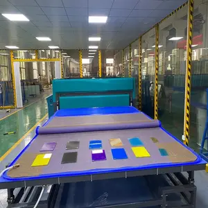 Machine de plastification CNC pour la fabrication du verre, plastifieuse, traitement des verres stratifiés, w