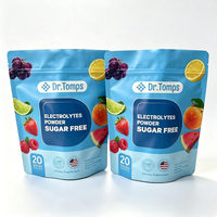 Sachet Doypack Personnalisé en Aluminium avec Fermeture Zip pour Bonbons, Emballage Alimentaire, Fruits Secs et Snacks