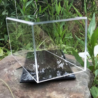Boîte de Présentation en Acrylique Transparente à Prix Réduit avec Socle