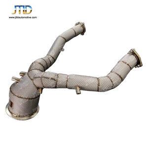 JTLD-protector térmico de alto flujo para escape de carreras, tubos de bajada Catted para <span class=keywords><strong>Audi</strong></span> <span class=keywords><strong>A7</strong></span> C8 3,0 - Product Image 5