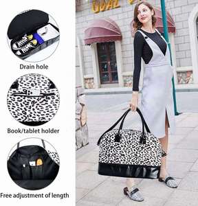 Bolsas de Viaje Impermeables con Diseño de Leopardo, Bolsas de Mano para Viajar - Product Image 3