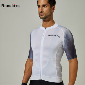 Custom Pro Team Korte Mouw Fietsjersey Ademend Snel Droog Sportkleding OEM <span class=keywords><strong>Design</strong></span> Fietsjersey voor Buitenritten - Product Image 5