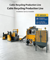 Machine de recyclage de câbles automobiles et de câbles réseau, granulateur de cuivre pour la séparation et la récupération des fils usagés