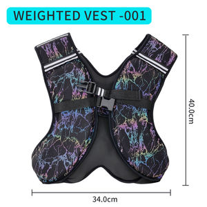 <span class=keywords><strong>Gilet</strong></span> <span class=keywords><strong>de</strong></span> <span class=keywords><strong>poids</strong></span> <span class=keywords><strong>avec</strong></span> sac <span class=keywords><strong>de</strong></span> bras réfléchissant pour la course à pied et les sports <span class=keywords><strong>de</strong></span> plein air - Product Image 2