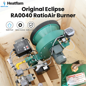 Buse de brûleur soufflante au gaz naturel Honeywell Eclipse RatioAir RA0400 – Pièce de chaudière pour incinérateur RTO - Product Image 1