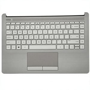 สำหรับ HP 240/245 G8/G9 แล็ปท็อป UK คีย์บอร์ด M42490-001 ฝาครอบด้านบนที่วางฝ่ามือชิ้นส่วนคอมพิวเตอร์ใหม่ - Product Image 1