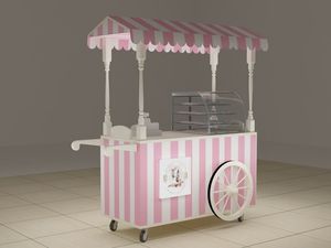 Small Wooden Candy <strong>Cart</strong> for Sale Mobile <strong>Indoor</strong> Outdoor Candy Booth Potable <strong>Food</strong> <strong>Cart</strong> - Product Image 6