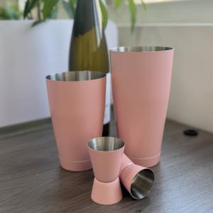 Unisweet - Elegante Coctelera Rosa de Acero Inoxidable 304, 300ml/550ml, Material Reutilizable de Grado Alimenticio, Acción de Agitación Suave, Versátil para - Product Image 3