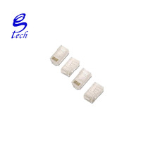 Prix usine chine usine haute qualité Passthrough RJ45 connecteur prise meilleure Mini prise Cat6 Cat5 Rg45 métal 8 broches
