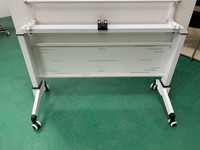 Vente directe d'usine Mobilier de bureau en alliage d'aluminium épaissi de haute qualité Table de formation simple et durable