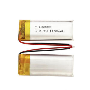 102055 литий-ионный Литий-полимерный аккумулятор <span class=keywords><strong>3</strong></span>,7 В 1100 мАч - Product Image 2