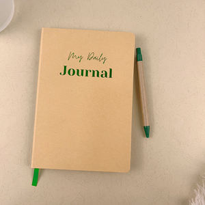 Carta Kraft Cover Notebook formato A5 con penna - Product Image 2