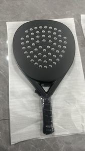 Juego de Palas de Pádel Profesionales de Fibra de Carbono UD en Forma de Lágrima, Ultra Ligeras, con Absorción de Impactos, 2 Palas + 2 Fundas + 3 Pelotas - Product Image 2