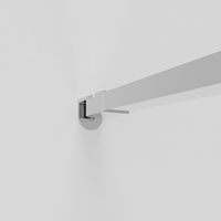 Paroi de douche fixe sans cadre en verre trempé 8 mm, panneau transparent anti-calcaire, cloison de salle de bain moderne, largeur 58-60 cm, hauteur 200 cm