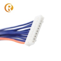 Custom 7 PIN JST XH Conector macho hembra 26 AWG Cable y arnés de cables para aplicaciones electrónicas