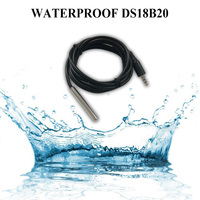 Fournisseur chinois de capteur de température numérique Ds18b20, étanche, sonde Ds18b20, capteur de niveau d'eau haute température Ds18b20