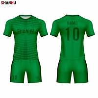 Maillot de football en promotion – Impression par transfert thermique, respirant, séchage rapide, polyester, pour entraînement et matchs, design Magliette Calcio