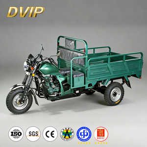 Tricycle à essence 150 cc avec logo personnalisé, 3 roues, avec plateau de chargement étendu pour le transport de meubles et d'appareils électroménagers - Product Image 6