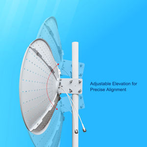Antenne Parabolique 5G à Gain Élevé 32 dBi, Antenne Dish MIMO Bipolarisée H+V 4.9-6.4 GHz pour WiFi Longue Portée PTP/<span class=keywords><strong>PMP</strong></span> - Product Image 4