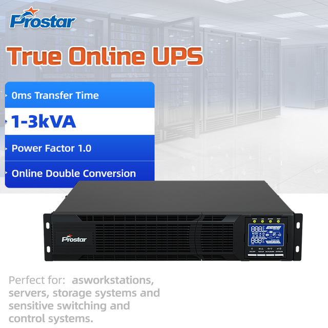 Server Rack Mounted Ups 2KVA 5KVA 6KVA 10kva with 6 Hours Backup Rack Mounted UPS