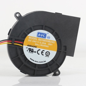 Nuevo Ventilador Centrífugo de Doble Balero <span class=keywords><strong>AVC</strong></span> 5V 12V 48V DC 24V 2.25A AC EC 9733 97X94X33MM 9.7CM BA10033B24G - Product Image 1