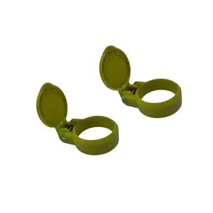 EPTRACTOR - 2 Piezas Tapón Antipolvo Hidráulico Hembra de Acoplamiento Rápido 1.49" (38mm) Plástico Amarillo - Product Image 3