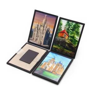 Nouveauté : Cadre photo magnétique compact en acrylique, mini cadre photo numérique, aimant pour réfrigérateur - Product Image 2