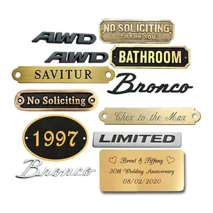 Оптовая продажа, мягкие золотые 3d металлические эмалевые наклейки, Клубные автомобильные эмблемы, наклейки на заказ, металлическая табличка с логотипом для сумок