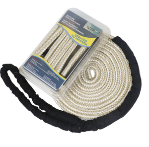 Best Quality Heavy 1/2"*15ft Steel Boat Kit Dock Line Mooring Ropes Nylon Anchor Rope Marine Use - Product Image 2