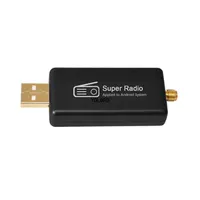 Mini adaptateur autoradio AM/FM stéréo en ABS, interface USB, antenne, compatible avec les systèmes multimédias Android