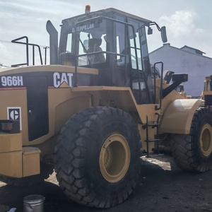 รถตักล้อยางมือสองยี่ห้อญี่ปุ่น Caterpillar 966H ระบบไฮดรอลิกที่เชื่อถือได้ รถตักล้อยาง CAT 966H มือสองพร้อมส่ง - Product Image 2