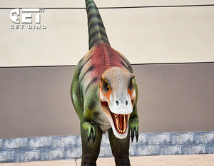 Halloween đi bộ animatronic khủng long cuộc sống Kích thước thực tế animatronic khủng long trang phục để bán - Product Image 5